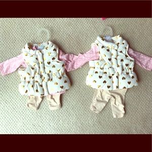NWT Newborn Twin Outfit set!